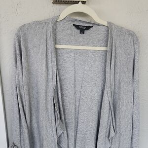 Simply Vera Vera Wang Gray Cardigan Sweater